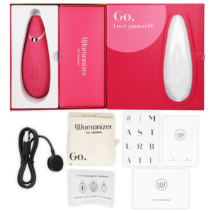 Womanizer-Premium 2 Stimulator Klitoris Raspberry-12 Geschwindigkeiten · Vibratoren (Bild 3)