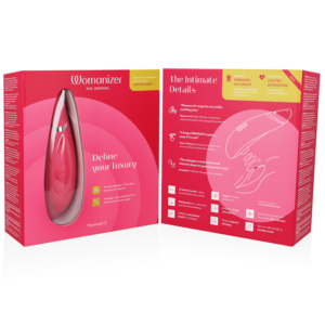 Womanizer-Premium 2 Stimulator Klitoris Raspberry-12 Geschwindigkeiten · Vibratoren (Bild 2)