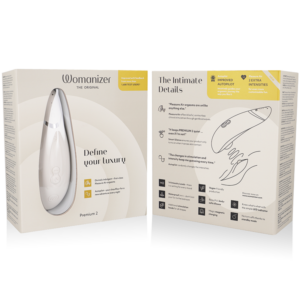 Womanizer-Premium 2 Stimulator Klitoris Warm Gray-Silikon, 12 · Vibratoren (Bild 4)