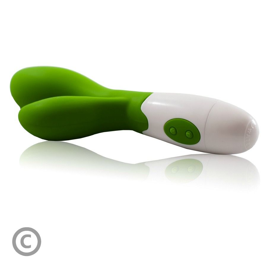 High Tech-Flirt Owen Vibrator Grün-Silikon, 12 Geschwindigkeiten · Vibratoren (Bild 4)