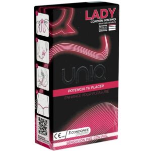 Uniq-Lady Condom latexfreier Frauenkondom mit Strumpfhose, 3 · Kondome