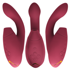 Womanizer-Duo 2 Stimulator Bordeaux-10 Geschwindigkeiten, Wiederaufladbar, USB · Vibratoren (Bild 3)