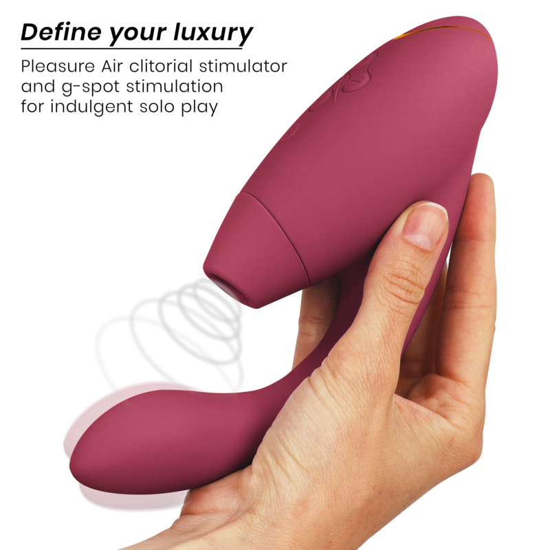Womanizer-Duo 2 Stimulator Bordeaux-10 Geschwindigkeiten, Wiederaufladbar, USB · Vibratoren (Bild 9)
