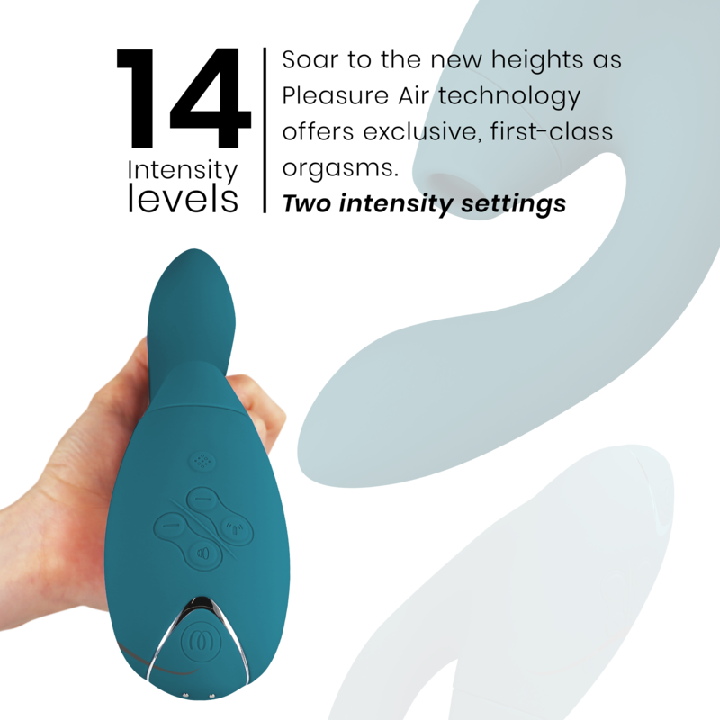 Womanizer-Duo 2 Stimulator Dual Blau Öl-Silizium, 10 Geschwindigkeiten · Vibratoren (Bild 6)