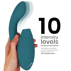 Womanizer-Duo 2 Stimulator Dual Blau Öl-Silizium, 10 Geschwindigkeiten · Vibratoren (Bild 5)