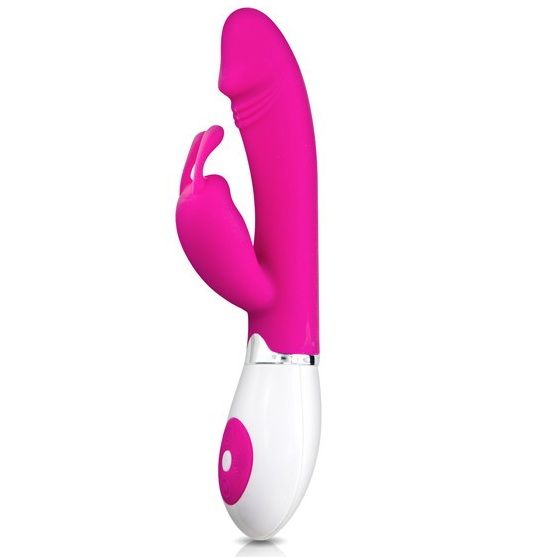 High Tech-Vibrator Flirt mit Rabbit Gene-Silikon, 12 Geschwindigkeiten · Vibratoren (Bild 2)