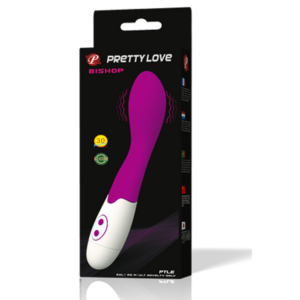 High Tech-Flirt Bishop Vibrator-Silikon, 12 Geschwindigkeiten, Stille · Vibratoren (Bild 2)
