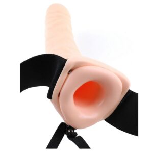 Fetish Fantasy Series-Strap-on Leer 19 cm Natural · Strap-on & Harness (Bild 5)
