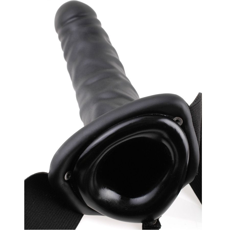 Fetish Fantasy Series-19 cm Hollow Strap-on Schwarz · Strap-on & Harness (Bild 2)