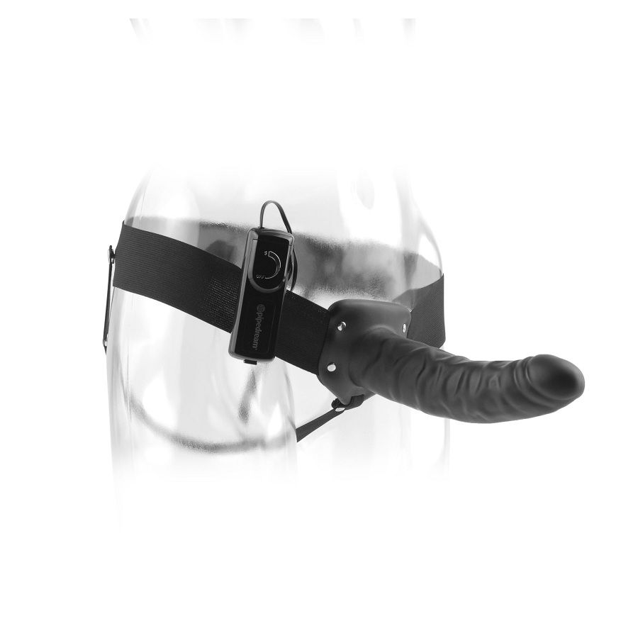 Fetish Fantasy Series-Strap-on Rohr Vibrator Leere 19 cm Schwarz · Strap-on & Harness (Bild 3)