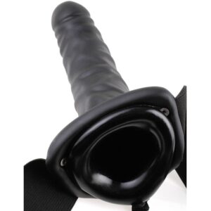 Fetish Fantasy Series-Strap-on Rohr Vibrator Leere 19 cm Schwarz · Strap-on & Harness (Bild 5)