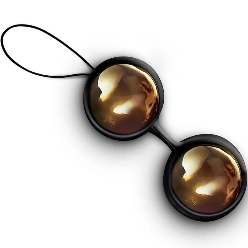 Lelo-Luna Beads 20 Karat vergoldet-Silikon, Leise
