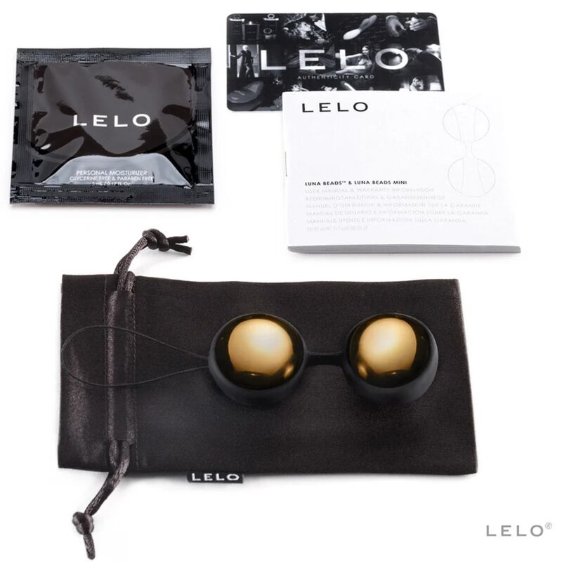 Lelo-Luna Beads Placato Gold 20 Carati-Silizium, Ruhe · Sextoys (Bild 3)