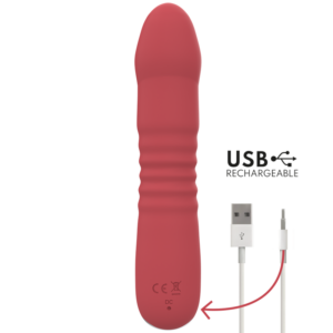 Intense High Tech-Juni Up & Down 10 Rot-Silikon Vibrationen, 10 · Vibratoren (Bild 5)