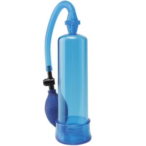Pump Worx-Power Pump für Transparent Anfänger – Blau-PVC · Sextoys
