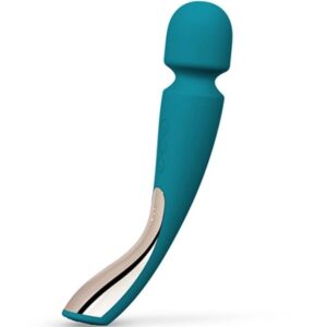 Lelo-Smart Medium Wand 2 Ocean Blue Massagegerät-Silikon, 10 Geschwindigkeiten · Vibratoren