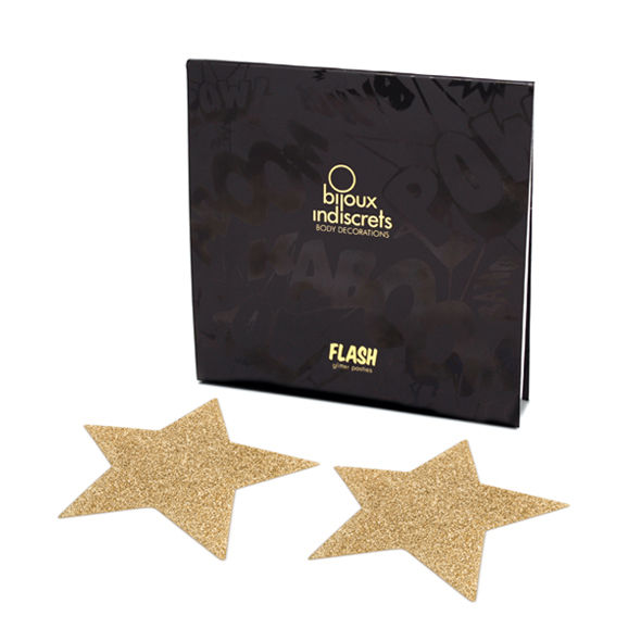 Bijoux Flash Collection-Indiscrets Flash Golden Star · Sexy Damen-Dessous (Bild 3)