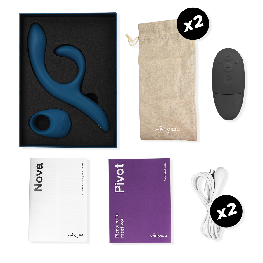We-Vibe-Set für Romantische Nacht-Wiederaufladbar, App, USB · Vibratoren (Bild 7)