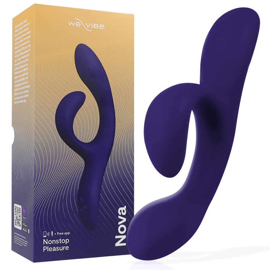 We-Vibe-Nova 3 Rabbit Vibrator Midnight Blue-Silikon, Wiederaufladbar · Vibratoren