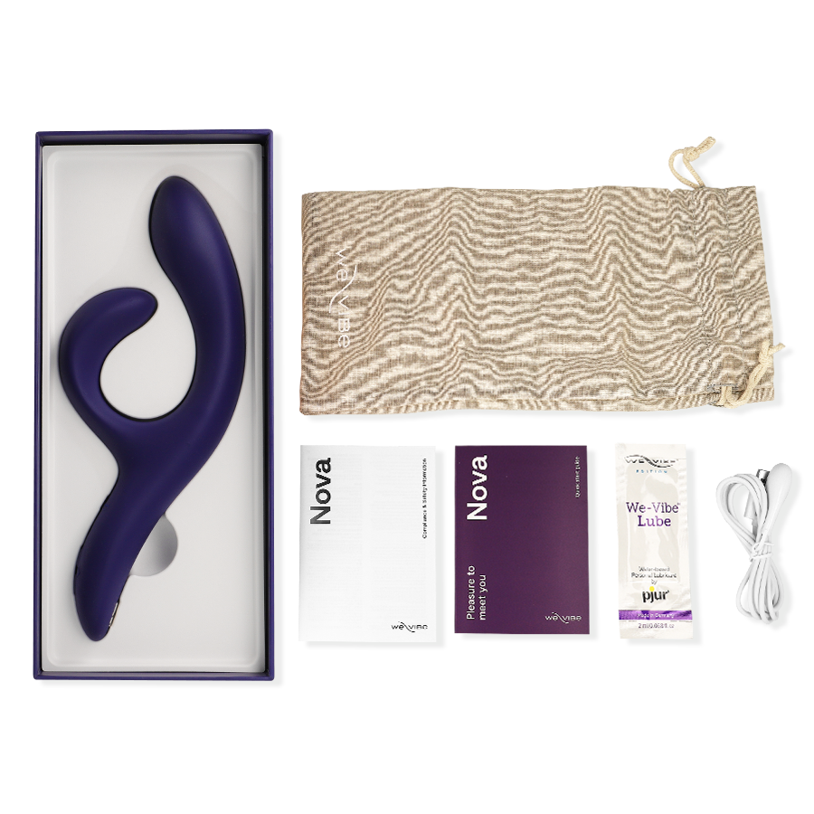 We-Vibe-Nova 3 Rabbit Vibrator Midnight Blue-Silikon, Wiederaufladbar · Vibratoren (Bild 7)