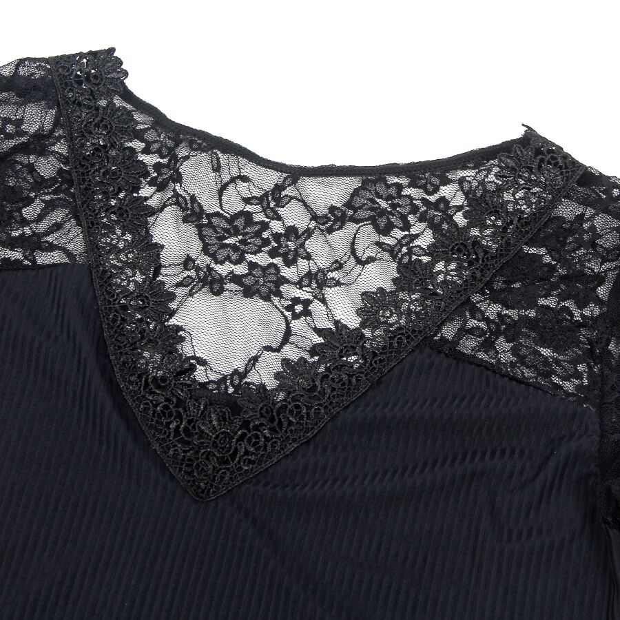 Subblime-Teddy in Spitze Transparent mit Blumenstickereien · Sexy Damen-Dessous (Bild 7)