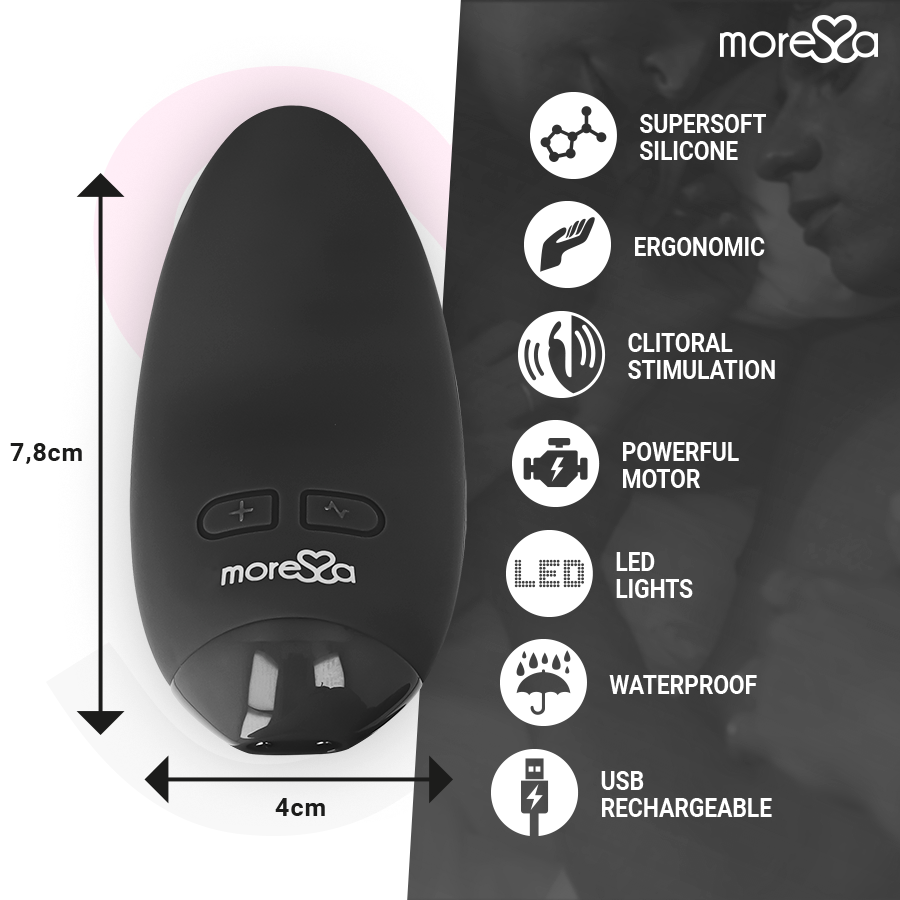 Moressa-Blossom Mini Vibrator Silikon, Wiederaufladbar USB · Vibratoren (Bild 16)