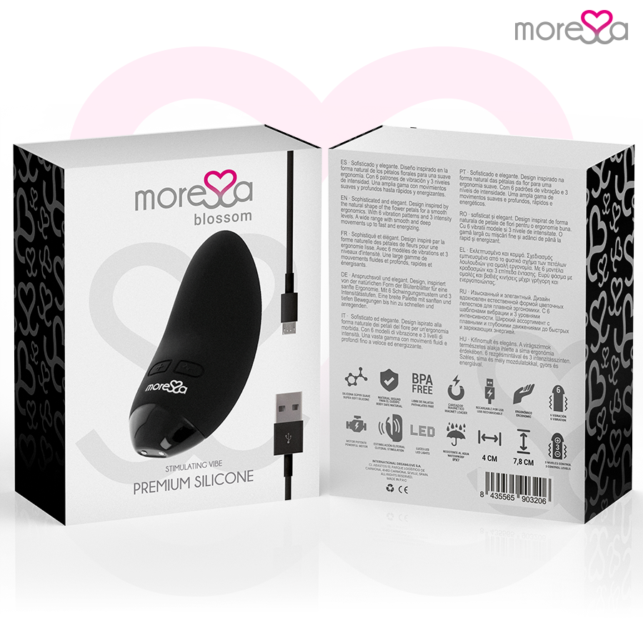 Moressa-Blossom Mini Vibrator Silikon, Wiederaufladbar USB · Vibratoren (Bild 12)