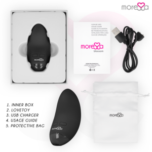 Moressa-Blossom Mini Vibrator Silikon, Wiederaufladbar USB · Vibratoren (Bild 11)