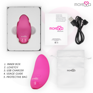 Moressa-Blossom Mini Vibrator Silikon, Wiederaufladbar USB · Vibratoren (Bild 8)