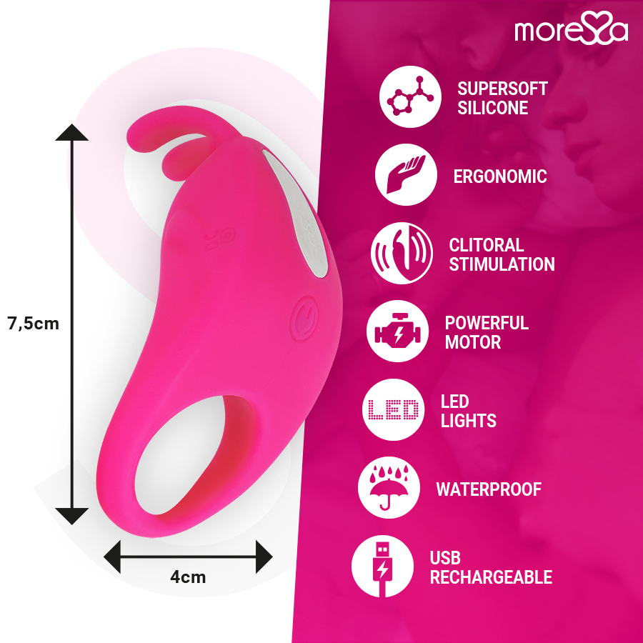 Moressa-Premium-Baum Silikon Wiederaufladbar 7 Geschwindigkeiten · Vibratoren (Bild 12)
