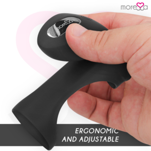 Moressa-Brandon Ring Vibrator mit Penishülle-Silikon, 7 Geschwindigkeiten · Sextoys (Bild 4)