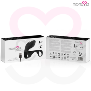 Moressa-Brandon Ring Vibrator mit Penishülle-Silikon, 7 Geschwindigkeiten · Sextoys (Bild 6)
