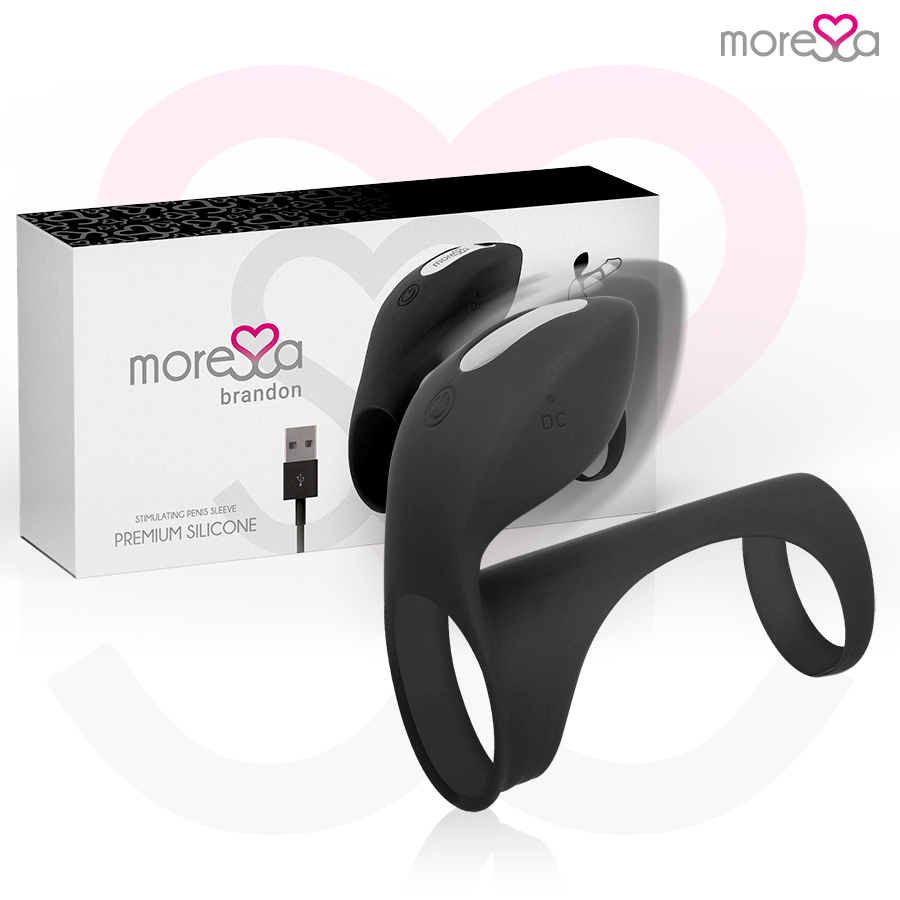 Moressa-Brandon Ring Vibrator mit Penishülle-Silikon, 7 Geschwindigkeiten · Sextoys (Bild 8)