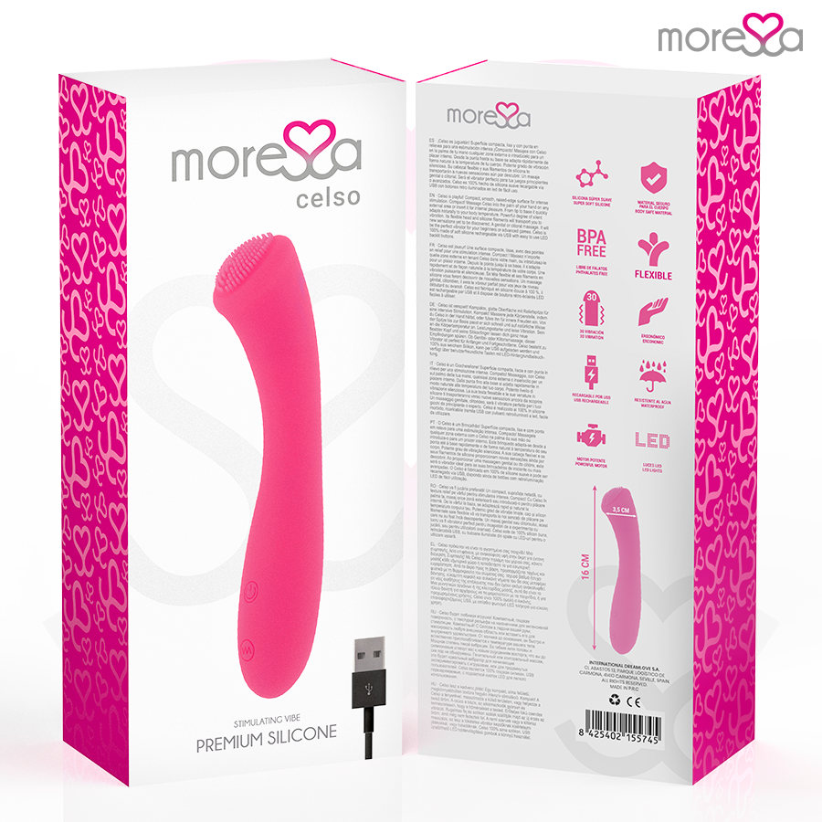 Moressa-Celso Premium Silikon Wiederaufladbar-12 Geschwindigkeiten, Wiederaufladbar · Vibratoren (Bild 6)