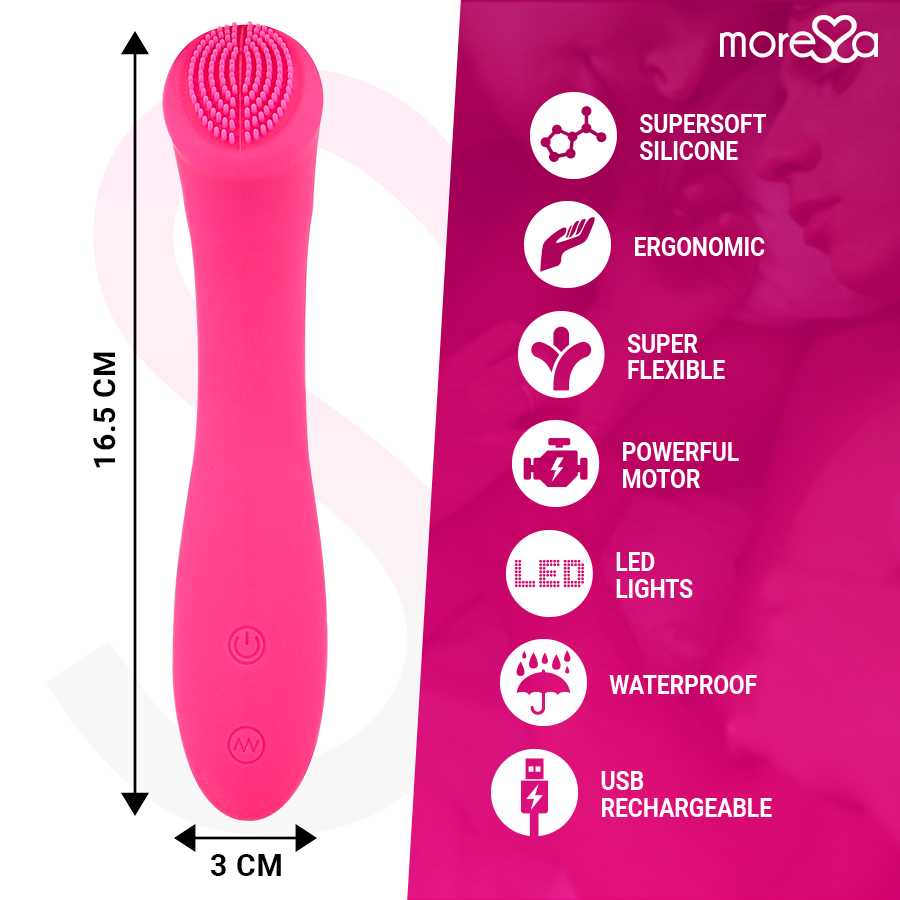 Moressa-Celso Premium Silikon Wiederaufladbar-12 Geschwindigkeiten, Wiederaufladbar · Vibratoren (Bild 3)