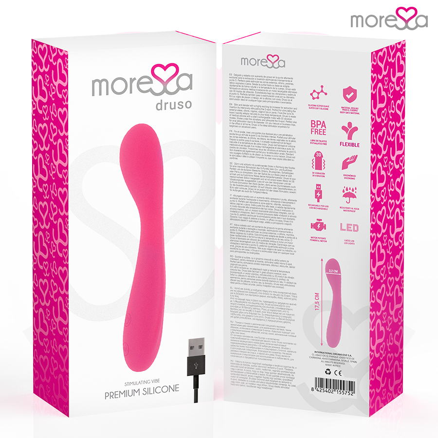 Moressa-Druso Premium Silikon Wiederaufladbar-12 Geschwindigkeiten · Vibratoren (Bild 6)