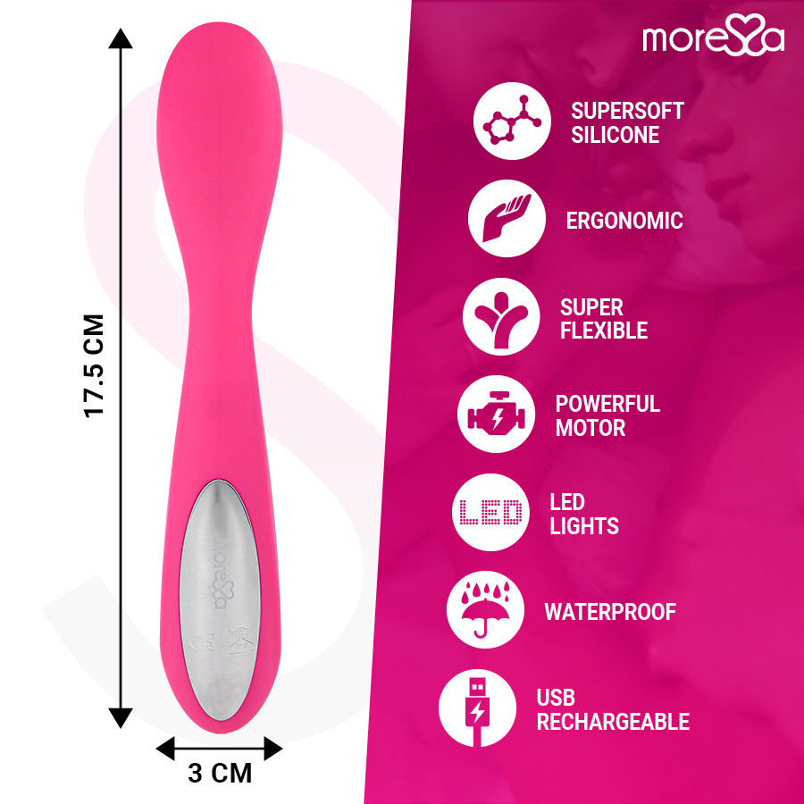 Moressa-Druso Premium Silikon Wiederaufladbar-12 Geschwindigkeiten · Vibratoren (Bild 3)