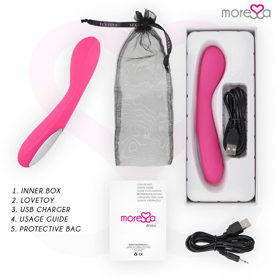 Moressa-Druso Premium Silikon Wiederaufladbar-12 Geschwindigkeiten · Vibratoren (Bild 5)