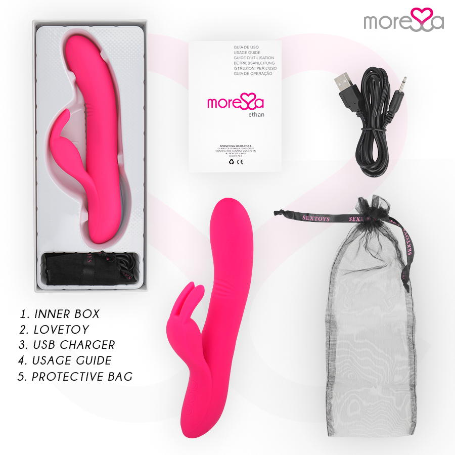 Moressa-Ethan Vibrator Premium in Silikon, Wiederaufladbar · Vibratoren (Bild 6)