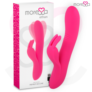 Moressa-Ethan Premium-Vibrator aus Silikon, wiederaufladbar