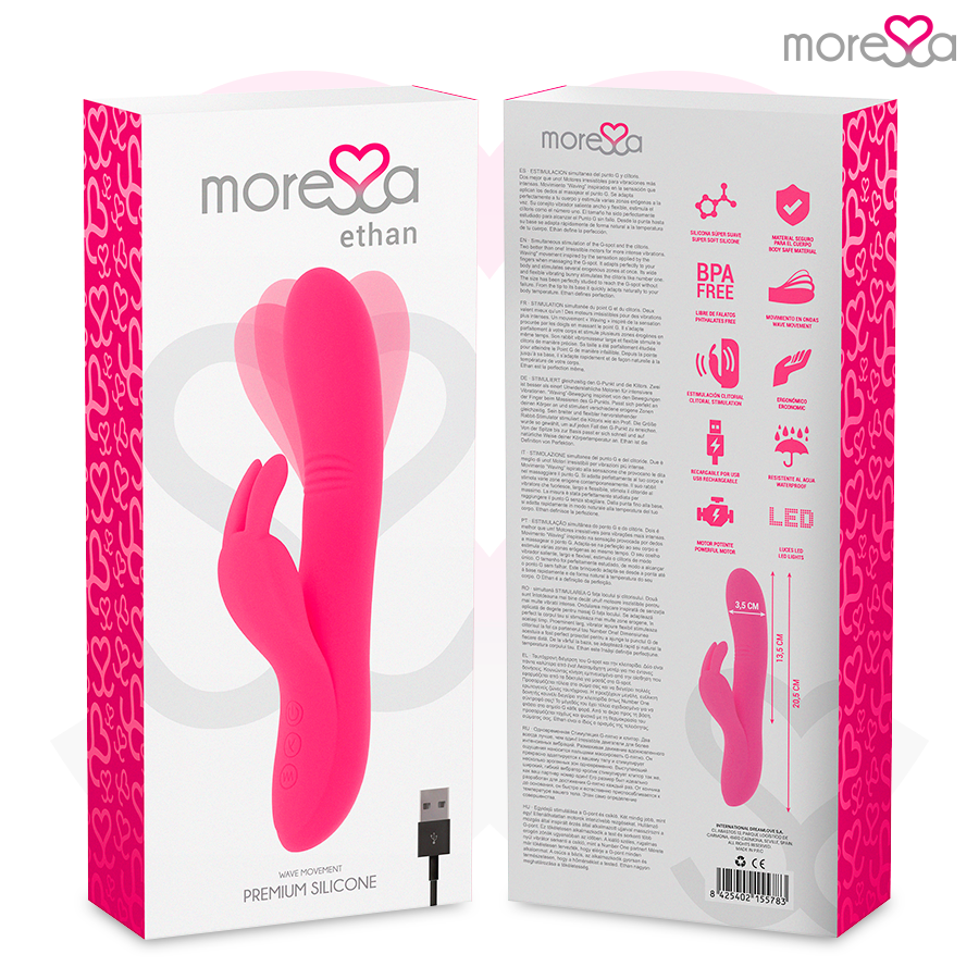 Moressa-Ethan Vibrator Premium in Silikon, Wiederaufladbar · Vibratoren (Bild 7)