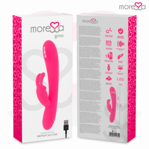 Moressa-Gino Premium Silikon-7 Geschwindigkeiten Vibrator Wiederaufladbar · Vibratoren (Bild 8)