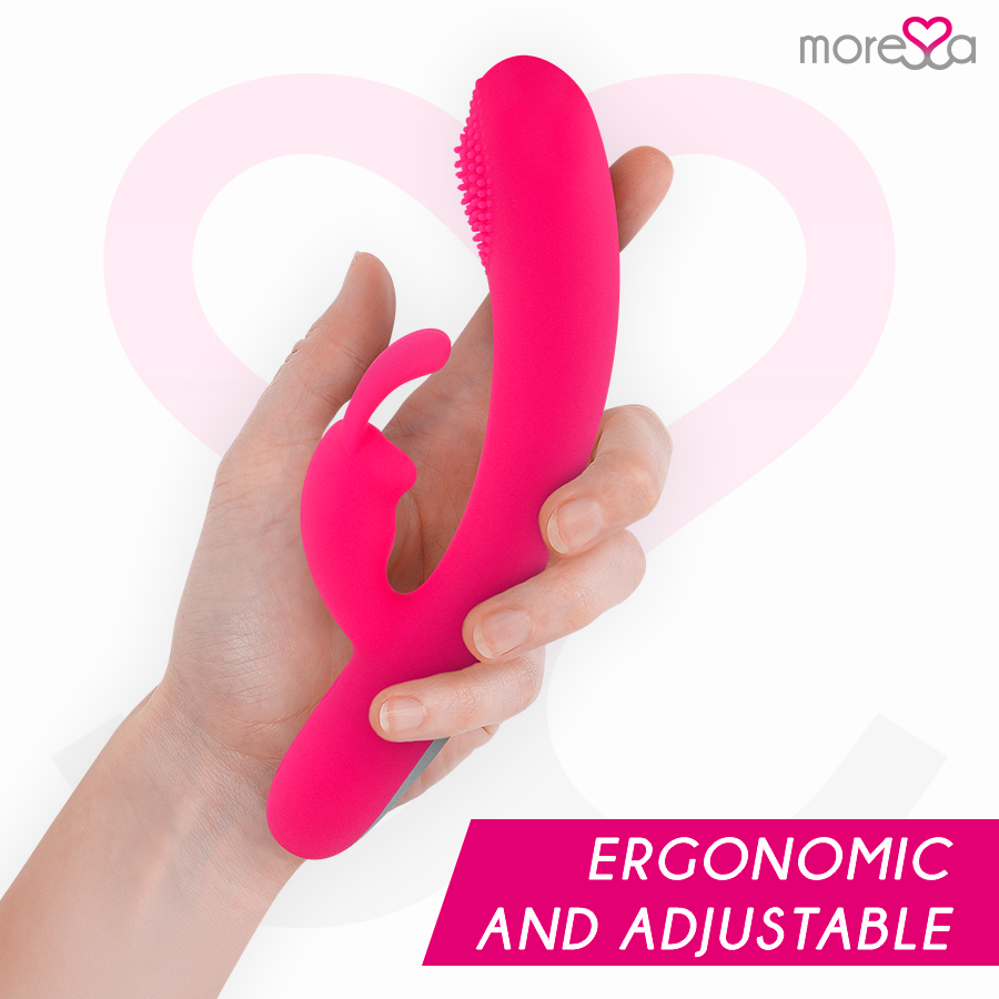 Moressa-Gino Premium Silikon-7 Geschwindigkeiten Vibrator Wiederaufladbar · Vibratoren (Bild 6)
