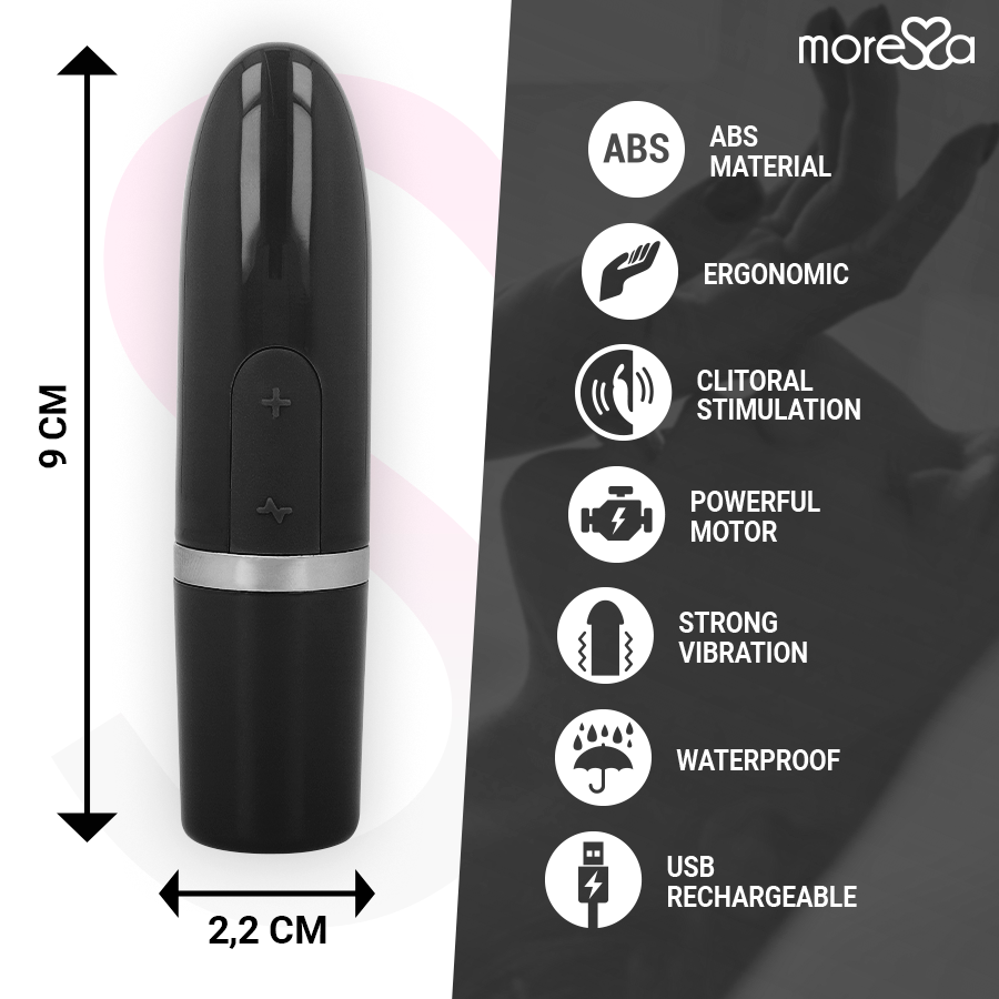 Moressa-Ivy Vibrator Stimulator Silikon Reise, 6 Modi · Vibratoren (Bild 4)
