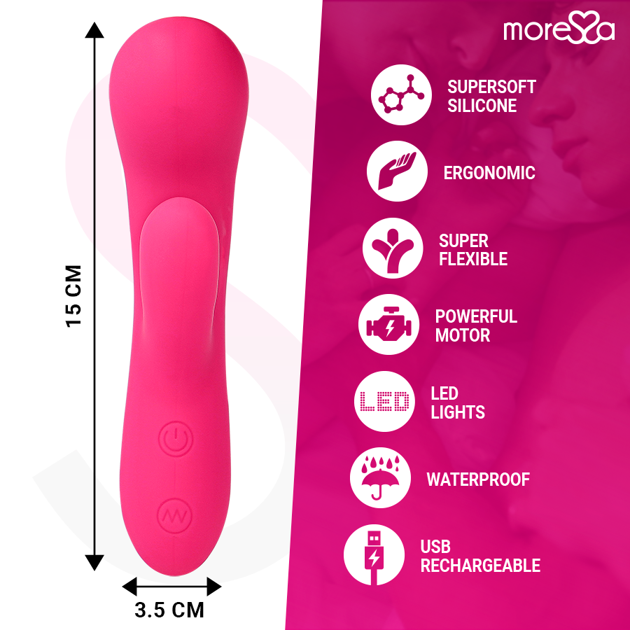 Moressa-Jerry Premium Silikon Wiederaufladbar-12 Geschwindigkeiten, Wiederaufladbar · Vibratoren (Bild 4)