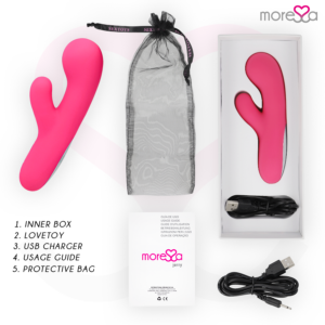 Moressa-Jerry Premium Silikon Wiederaufladbar-12 Geschwindigkeiten, Wiederaufladbar · Vibratoren (Bild 6)