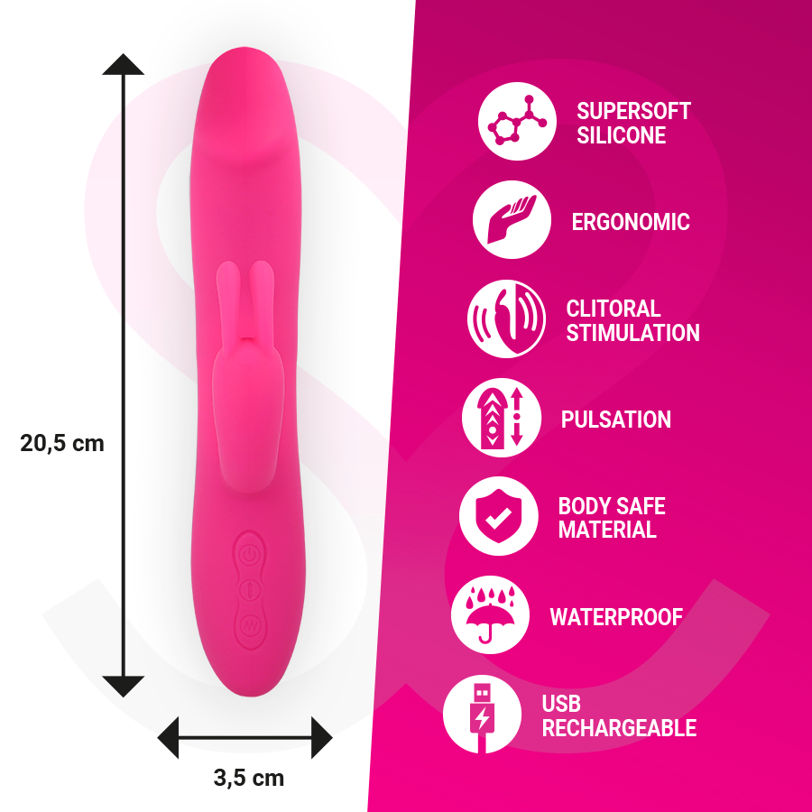 Moressa-Molly Premium Silikon Wiederaufladbar-7 Geschwindigkeiten, Wiederaufladbar · Vibratoren (Bild 3)