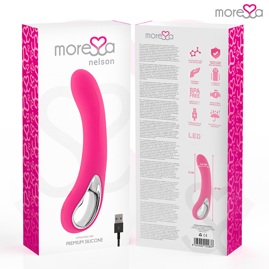 Moressa-Nelson Silikon Premium Wiederaufladbar-12 Geschwindigkeiten · Vibratoren (Bild 7)