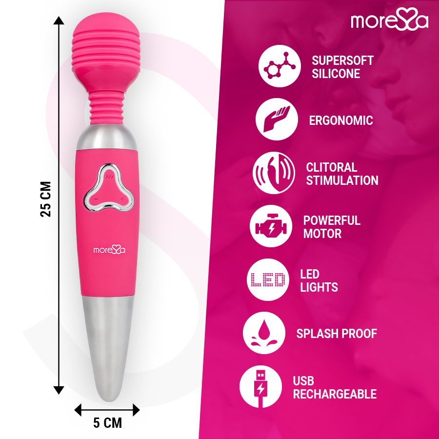 Moressa-Odilon Premium Silikon Wiederaufladbar-7 Geschwindigkeiten, Wiederaufladbar · Vibratoren (Bild 4)