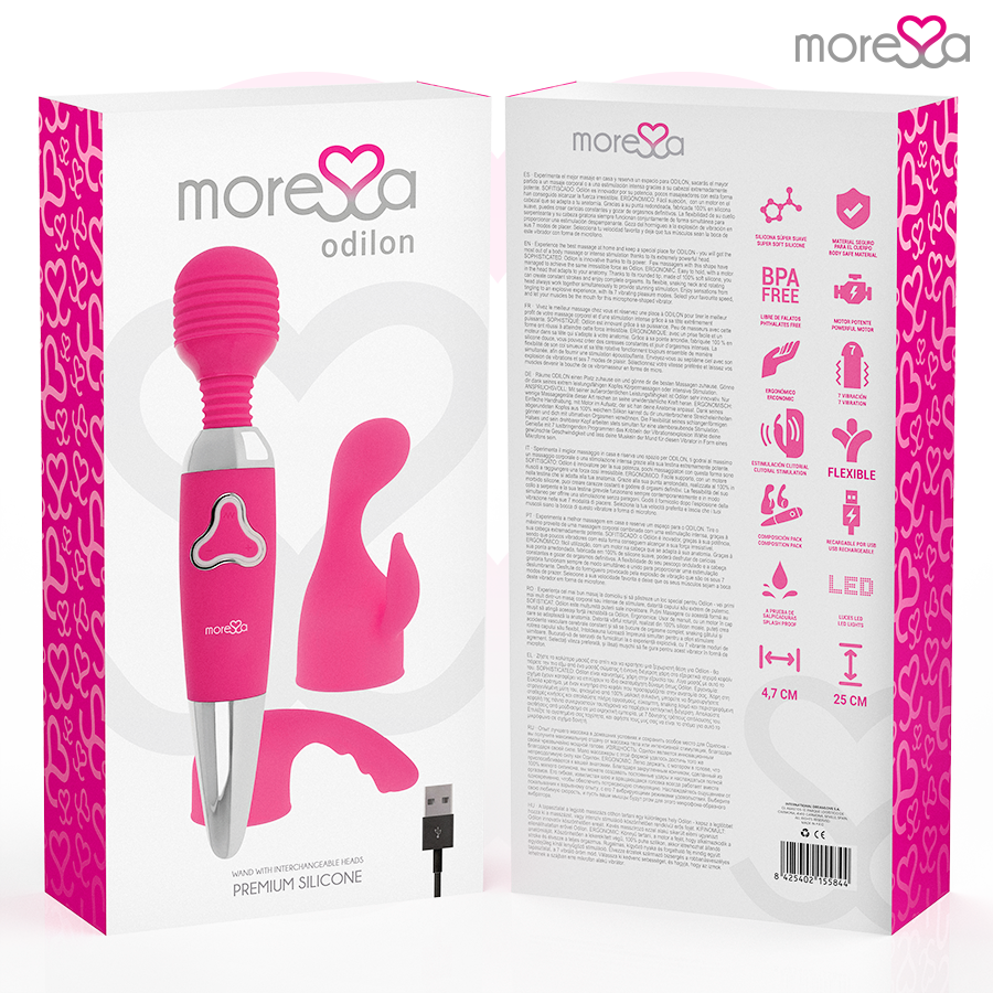 Moressa-Odilon Premium Silikon Wiederaufladbar-7 Geschwindigkeiten, Wiederaufladbar · Vibratoren (Bild 7)